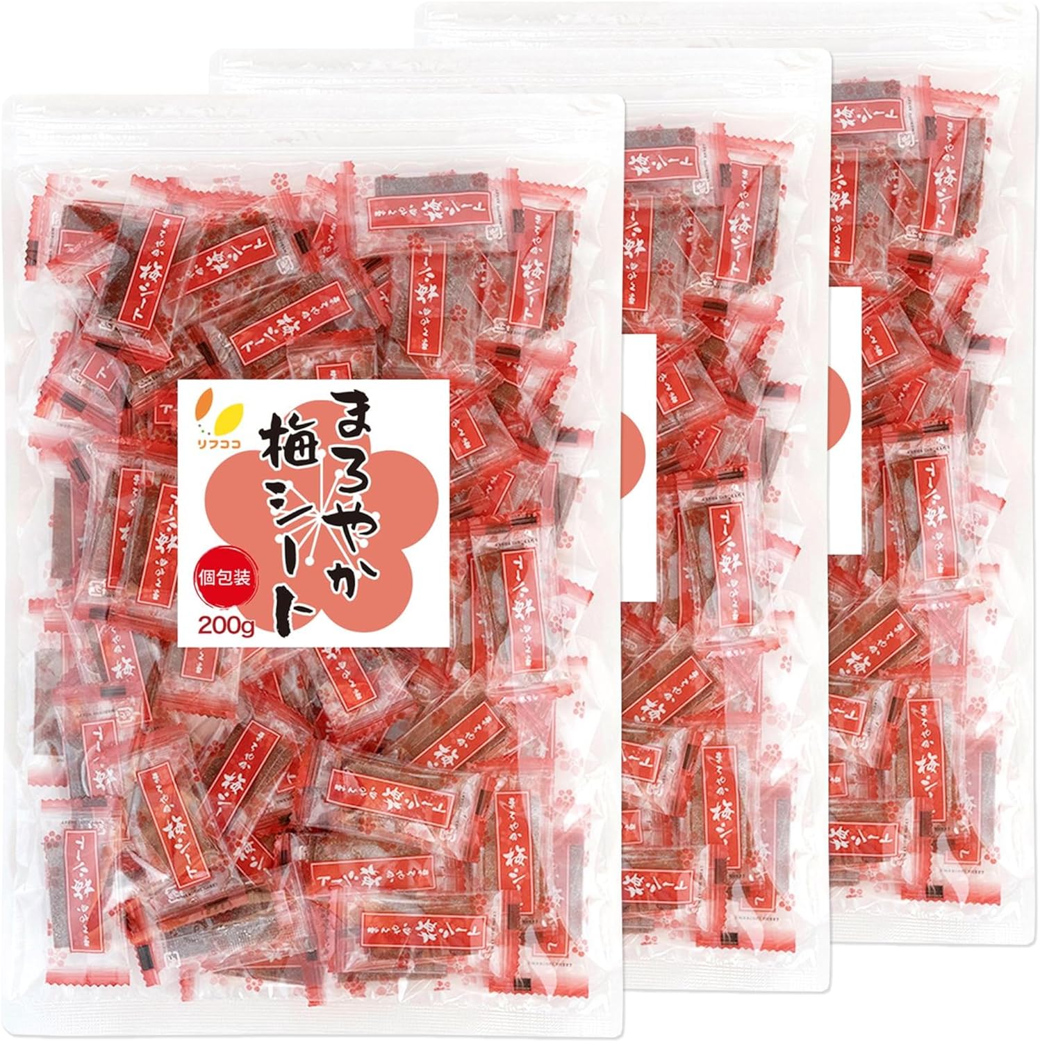 やっこさん専用 梅8kg‼️ リフココ まろやか梅シート 個包装 80g/200g/500g/800g お試しセット
