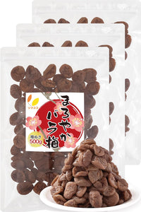 リフココ 訳あり まろやかバラ梅 種なし梅 500g 梅干し お菓子 うめ 熱中症 対策 干し梅 梅お菓子 チャック付き袋入り