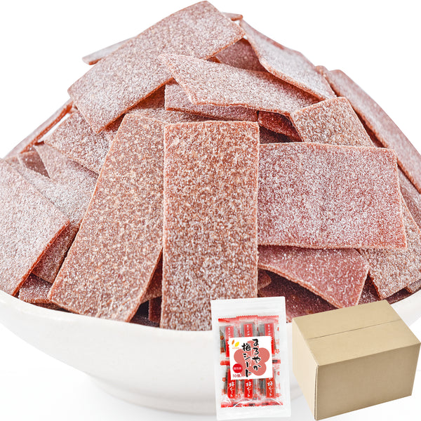 リフココ まろやか梅シート 個包装 10個入り/200g/500g/800g お試しセット 配布用サイズ チャック付き袋入り 大容量 業務用サイズ ケース販売 干し 梅 梅干しシート まろやか干し梅シート 熱中症 対策 梅干し 種なし梅 お菓子 うめ 熱中症 対策 おやつ お手軽 お茶請け 梅お菓子