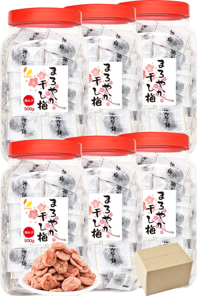 リフココ まろやか干し梅 80g/200g/500g/800g 種なし梅 個包装 チャック付き袋入り 保存に便利なスタンド袋入り ケース販売 大容量 配布用サイズ 業務用サイズ 業務用 干し 梅 梅干し 種なし梅 お菓子 うめ 熱中症 対策 おやつ お手軽 お茶請け 梅お菓子
