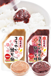 リフココ 和歌山県 紀州産 まろやか練り梅 ねり梅 梅肉 紀州南高梅使用 保存に便利なキャップ付き おにぎり ご飯のお供 お弁当などに