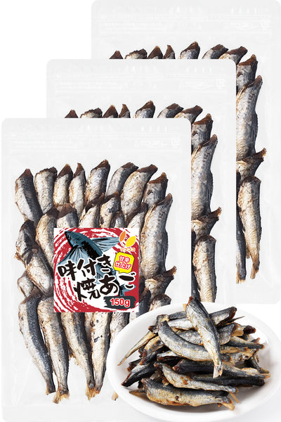 リフココ 味付き焼きあご おつまみ バラ 150g / 600g 甘辛い味わい仕上げ 硬め そのまま食べられる焼き飛魚 酒のつまみ 珍味 つまみ 高級 焼きあご あご 味付 トビウオ 魚 小魚 チャック付き袋入り